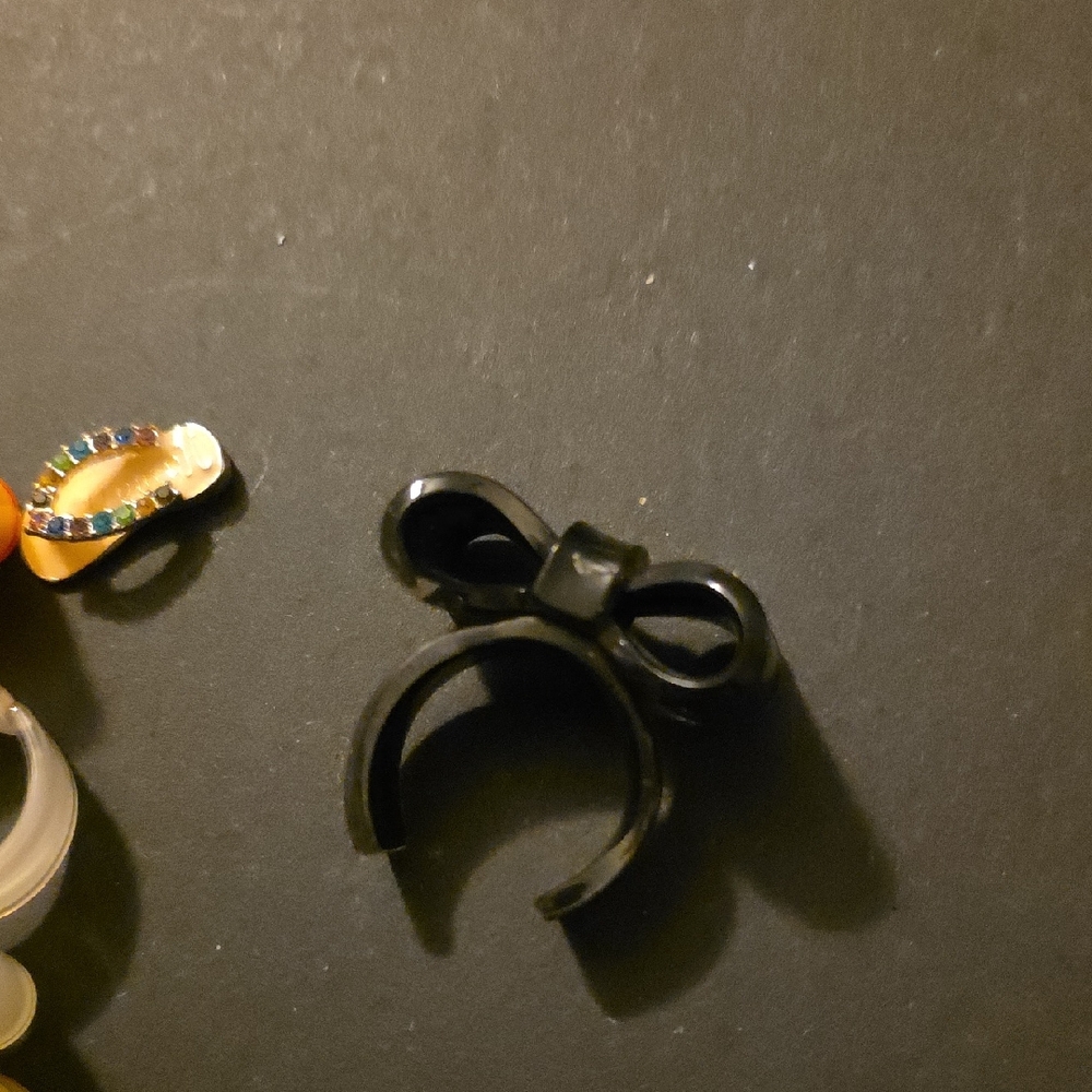 Black Bow Kids Hair Clip